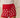Women's Cotton Sheep Sweater Shorts Red