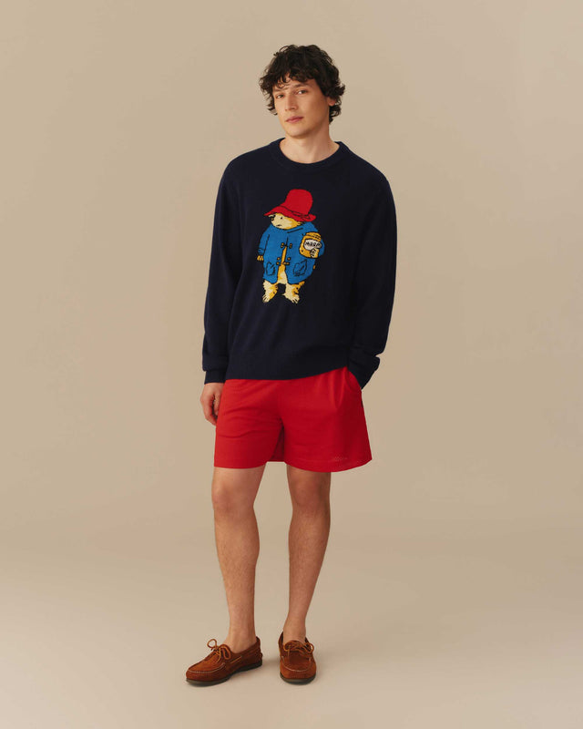 Paddington Bear Cashmere Sweater Navy – Rowing Blazers