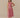 Women's Smocked Gingham Cotton Dress Red