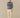 Cashmere Quarter Zip Ottoman Rib Sweater Blue