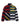Rowing Blazers Block Stripe Classic Sherpa Multi-Color oversized full-zip jacket featuring a patchwork of multi-colored horizontal, vertical, and diagonal stripes.