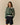 Charlotte Cotton Cropped Sheep Cardigan Green Green / XL