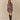 Kris Long Sleeve Striped Polo Dress Red Red / XL