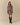 Kris Long Sleeve Striped Polo Dress Red Red / XL