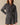 Bridget Pinstripe Button Down Dress HEATHER GRAY Heather Gray / XL