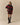 Bryn Tartan Shaped Mini Dress Burgundy Burgundy / 14