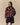 Caroline Cropped Sheep Sherpa Burgundy Burgundy / XL