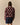 Caroline Cropped Sheep Sherpa Burgundy Burgundy / XL