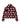 Warm & Wonderful Caroline Cropped Sheep Sherpa Burgundy cropped fleece zip-up jacket with a sherpa texture and a repeating pattern of white sheep and one black sheep on the chest.