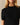 Georgia Asymmetrical Cable Top Black Black / XL