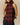 Abigail Tartan Scarf Tank Burgundy Burgundy / XL