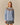 Astrid Fair Isle Wool Sweater Light Blue Light Blue / XL
