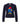 Penelope Paddington Cashmere Sweater Navy featuring a knit graphic of a bear in a blue duffel coat and red hat, holding a jar labeled Marmalade.