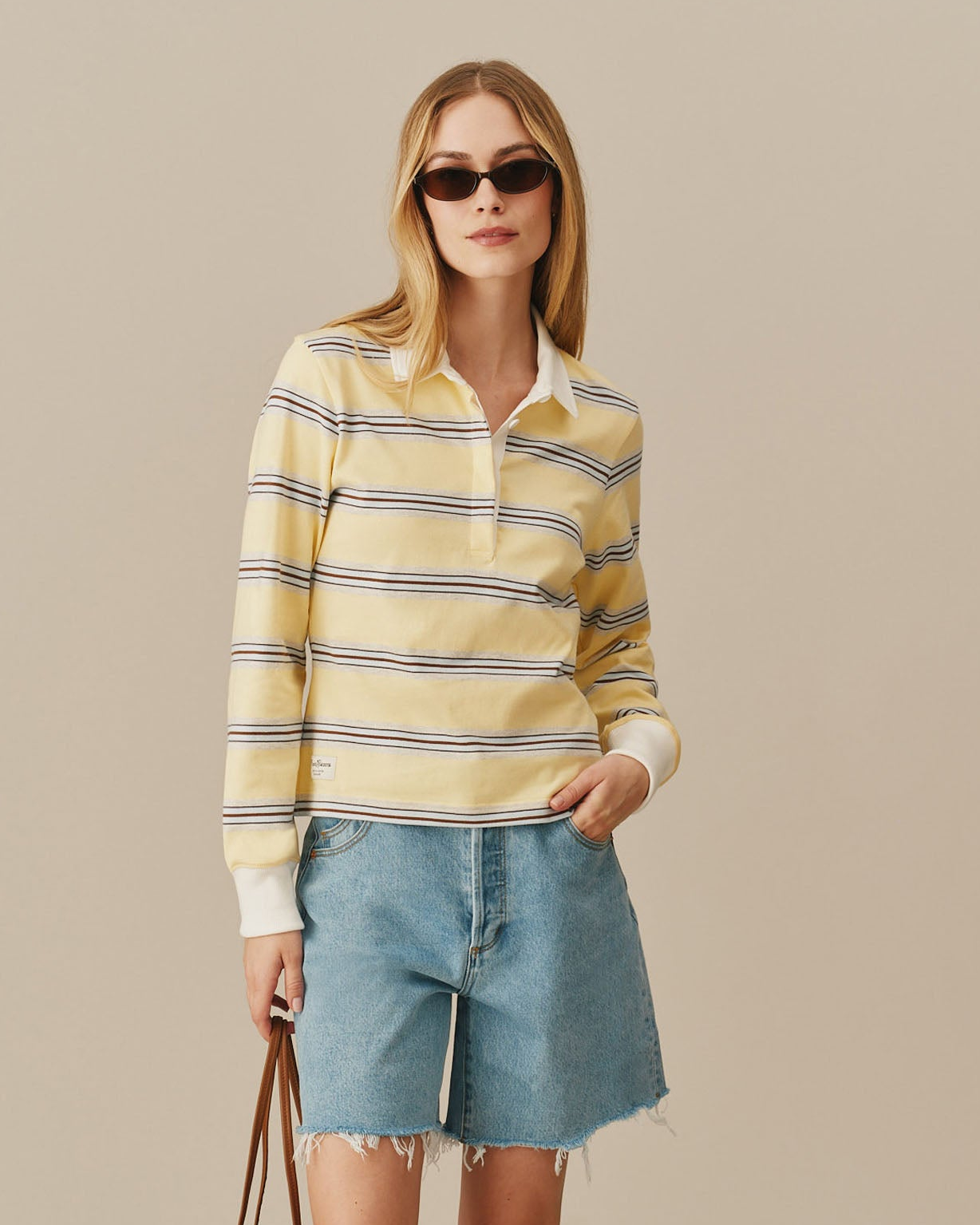 Rowing Rugby Top Striped Rugby Yellow Stripe – Rowing Blazers