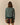 Warm & Wonderful Women's Wool "Diana Edition" Sheep Sweater Green Green / XL