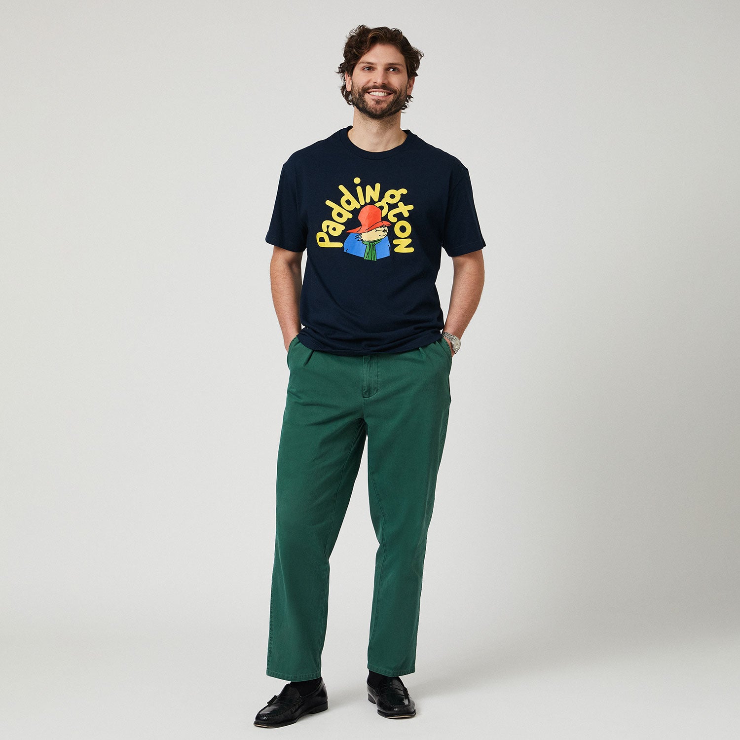 Men's Pleated Relaxed Trouser Washed Green – Rowing Blazers