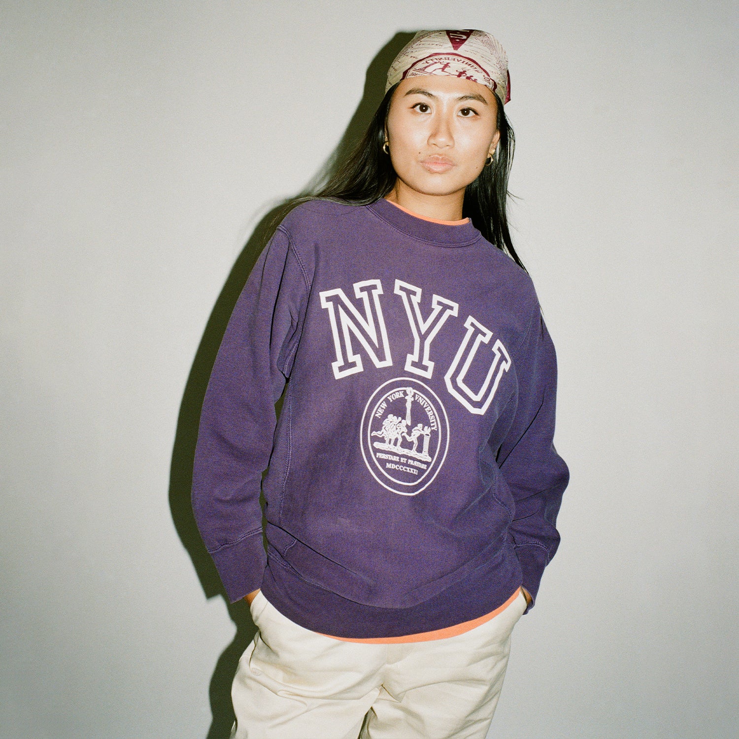 NYU Crewneck Sweatshirt Rowing Blazers