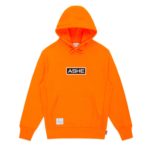 Supreme Box Logo Drawstring Hoodie - Orange for Men