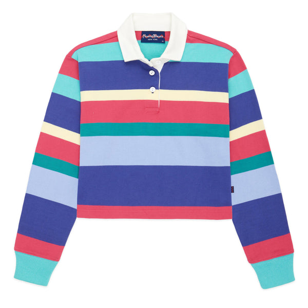 Cropped Horizontal Stripe Rugby