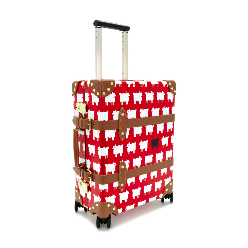 SteamLine Luggage The Entrepreneur 20-inch Rolling Carry-On in Red