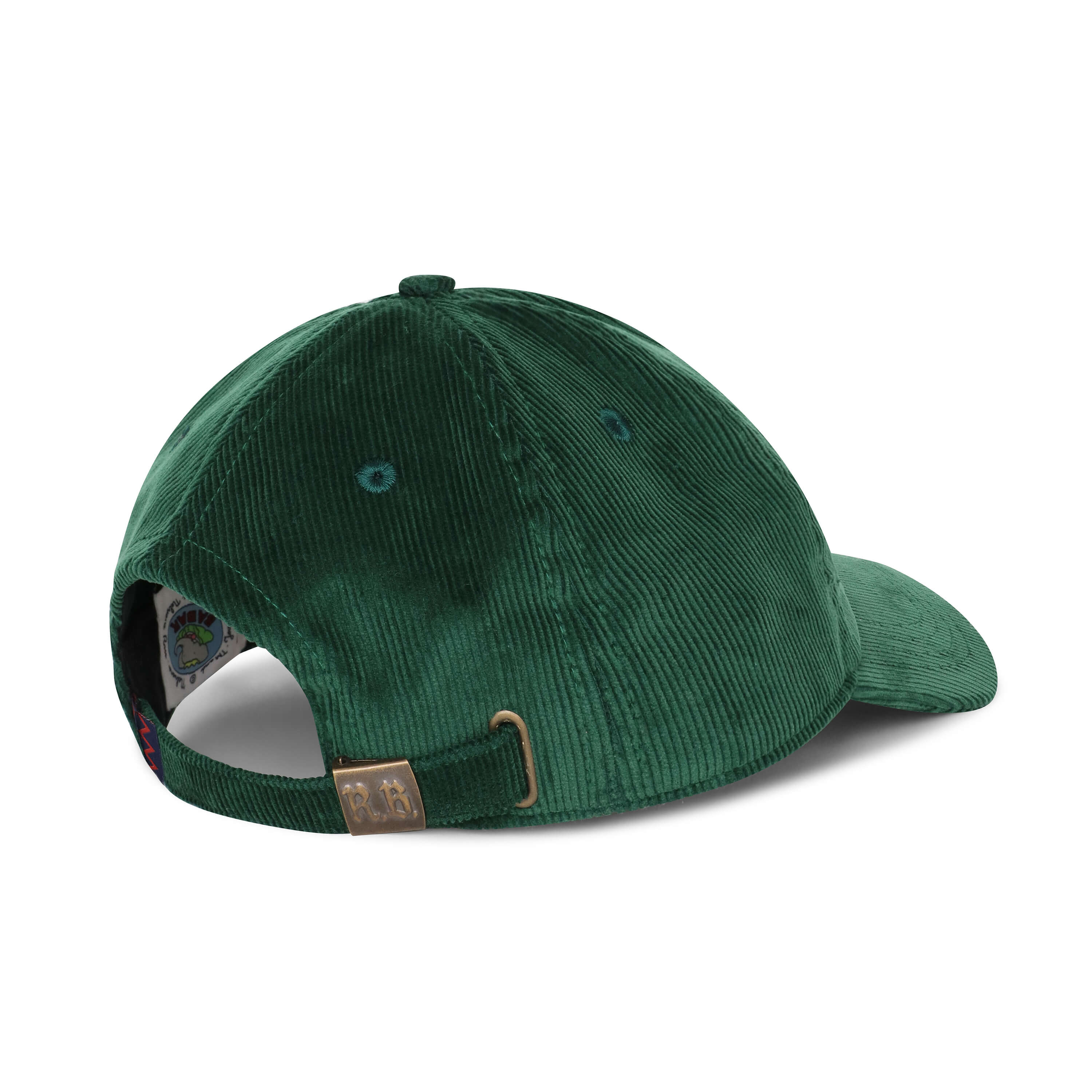 Green corduroy sales cap