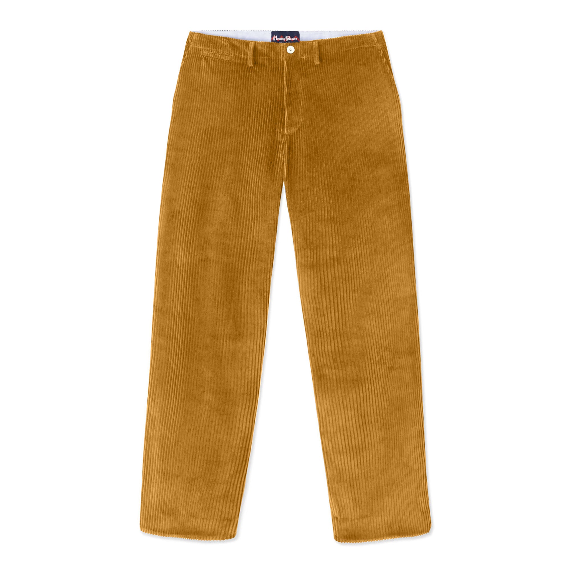 Men's Vintage Corduroy Gurkha Trousers High Waist Straight Pleated Naples  Pants | eBay