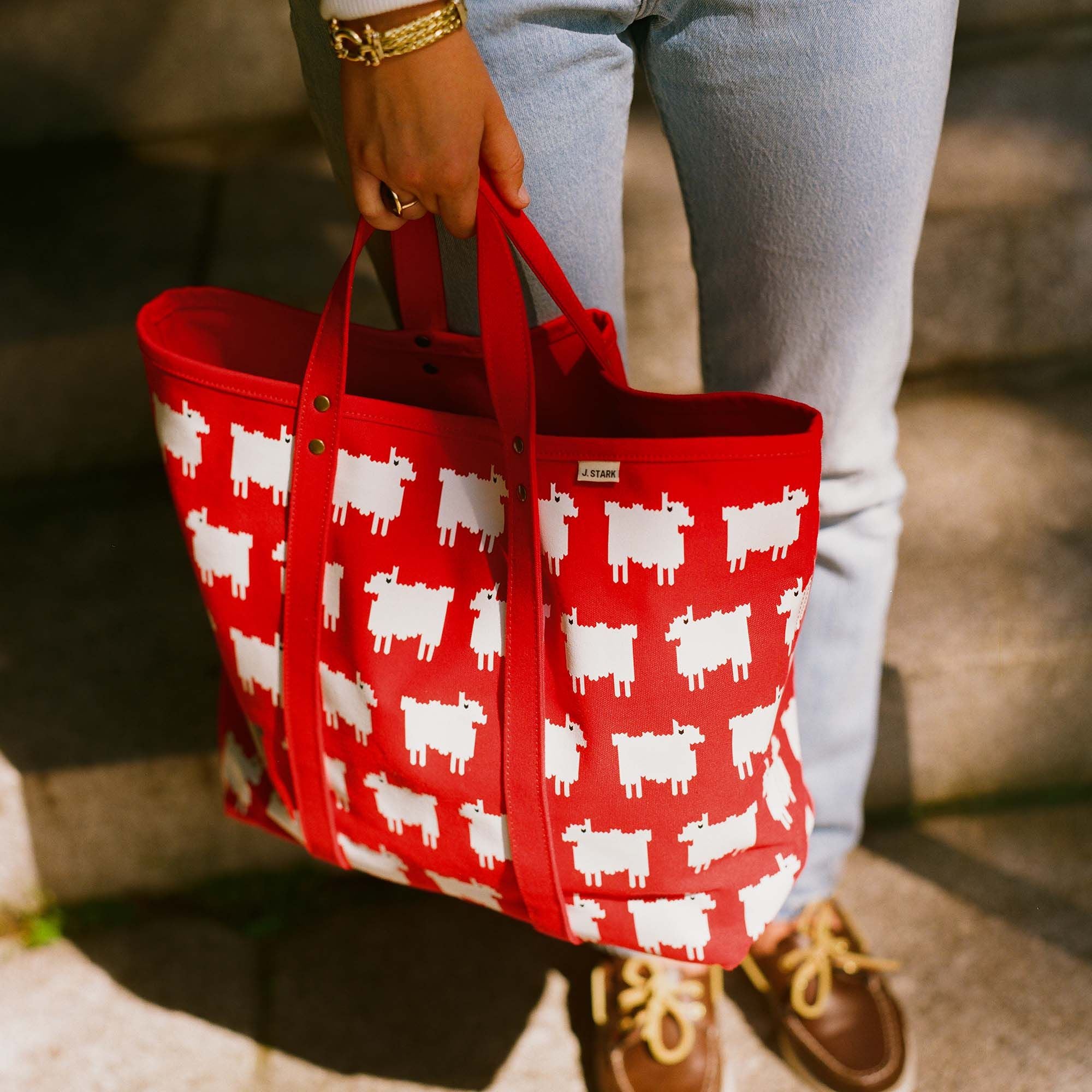 Warm & Wonderful x J.Stark Woodbine Sheep Tote – Rowing Blazers